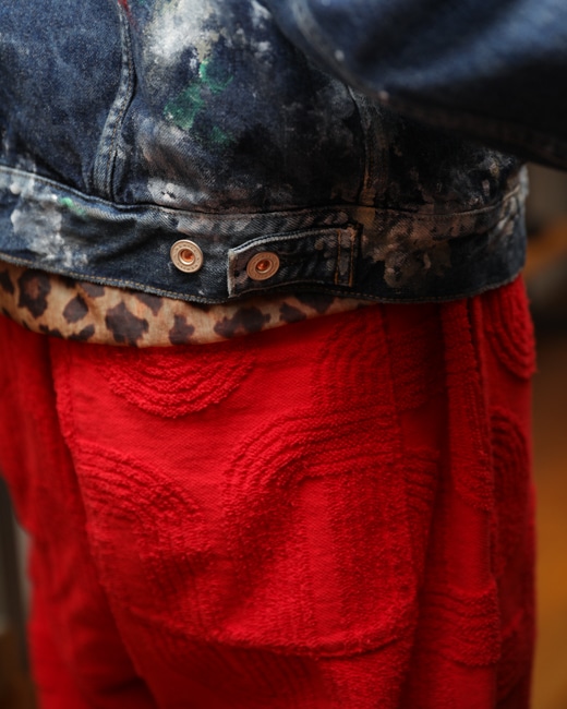 HERILL HL Denim Splash Jacket [Vintage Worn]
