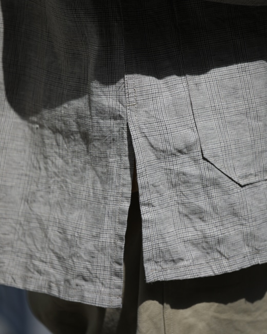 ENGINEERED GARMENTS Dayton Shirt [Beige(Linen Glen Plaid)]