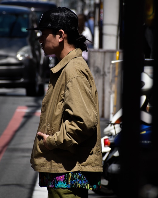 ENGINEERED GARMENTS Claigton Jacket [Khaki(Nyco Twill)]