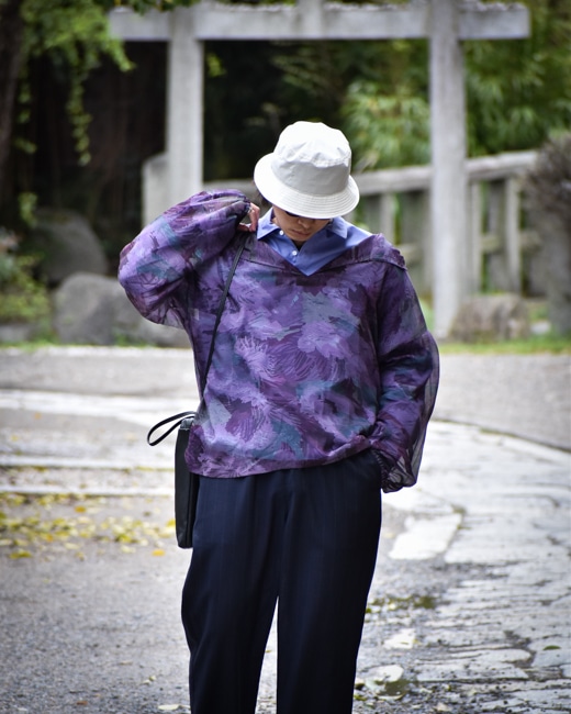 Graphpaper FINE WOOL TROPICAL YOKE SHIRT graphpaper FINE WOOL