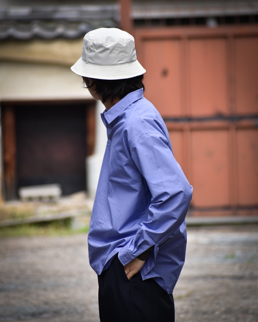 Riprap POLO SHAPED SH L/S [WISTERIA(HIGH COUNT POPLIN)]