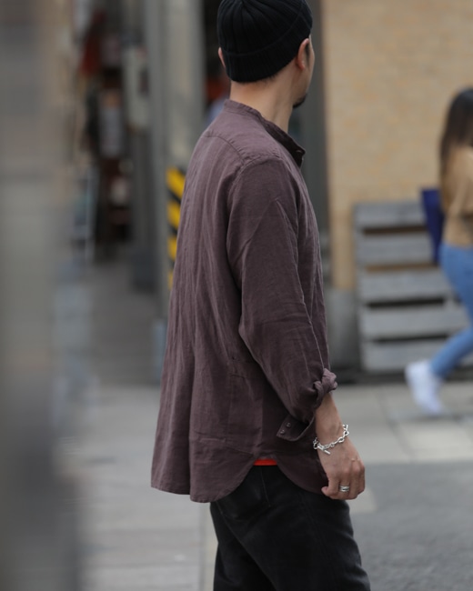 BRU NA BOINNE スナフシャツ BRU NA BOINNE / SCスナフシャツ (GREEN) | weaver