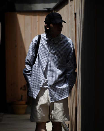 The CLASIK CLASSIC SHIRT [BLUE CHECK]