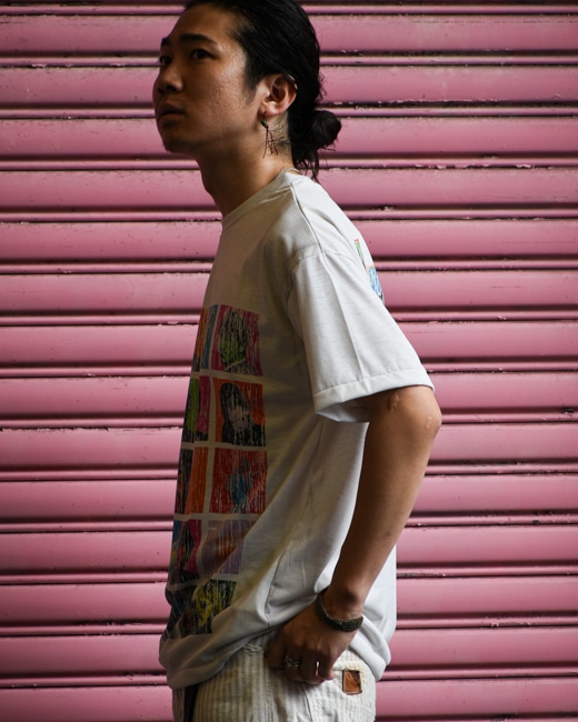 TOLQ Trompe loeil Beatxxx T-shirt [White]