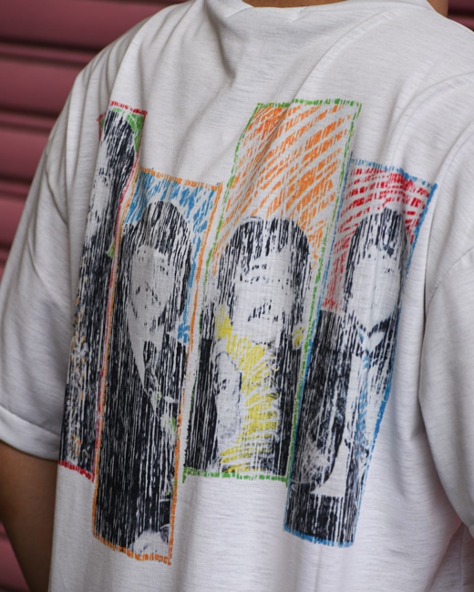 Tシャツ・カットソー TROMPE LOEIL T-SHIRT TOLQ Trompe loeil Beatxxx T-shirt [White]
