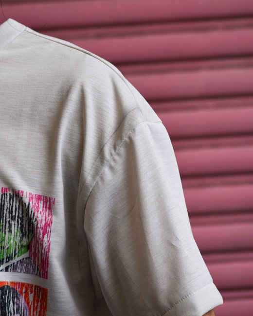 TOLQ Trompe loeil Beatxxx T-shirt [White]
