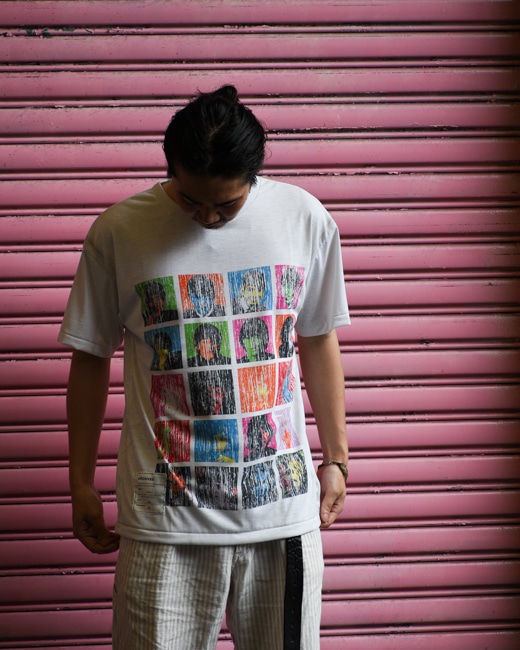 TOLQ Trompe loeil Beatxxx T-shirt [White]