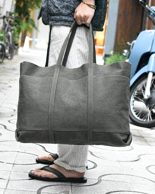 AMIACALVA Light Ounce Canvas Tote L [New Color]