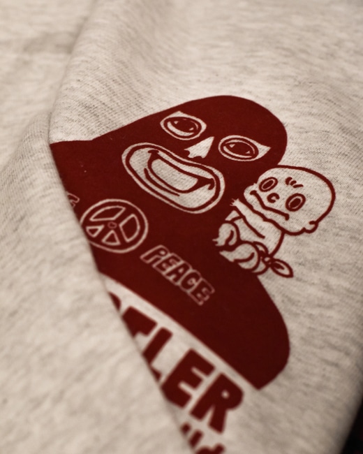 BRU NA BOINNE 24AW Collection 子煩悩レスラー スウェット