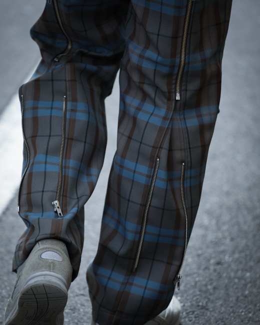AiE PTB PANT PLAID TWILL