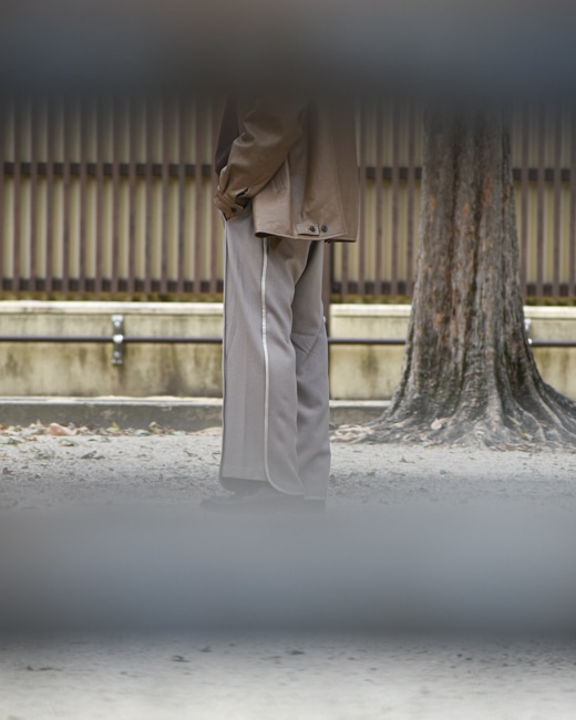 HERILL Lamb Leather Jacket [Beige]