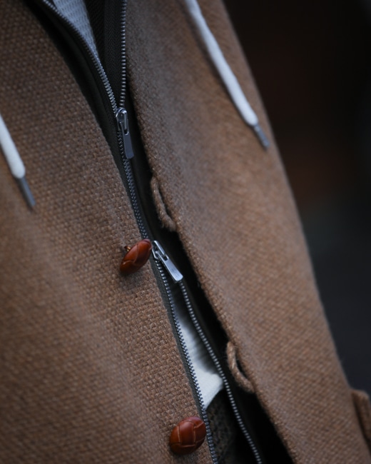HERILL Cashmere Linenmat Chimayo Vest