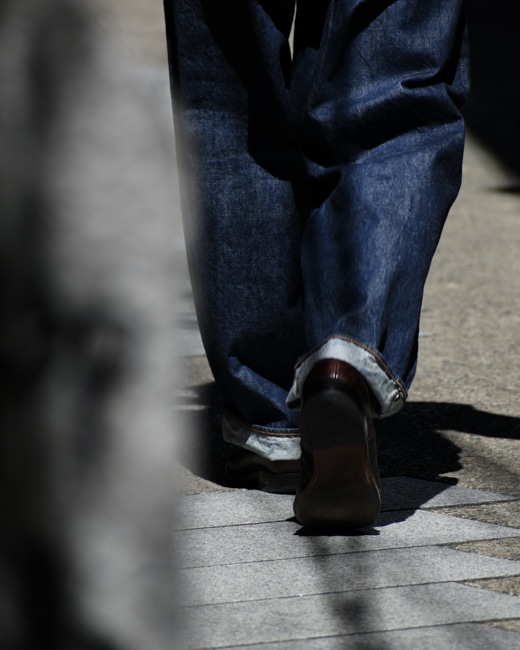 evan kinori ✕ orSlow デニム　日本未発売　タグ付き evan kinori orSlow Wide Leg Jean OneWash - メルカリ