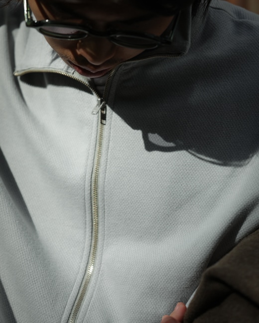 Glam Lips ボンディング FULL-ZIP フーディー ホワイト