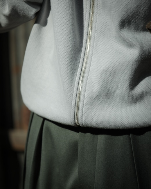 LADY WHITE Co. Mesh Full Zip [Pigment Chalk]