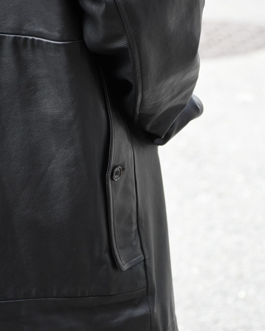 CCU MAC COAT [BLACK]