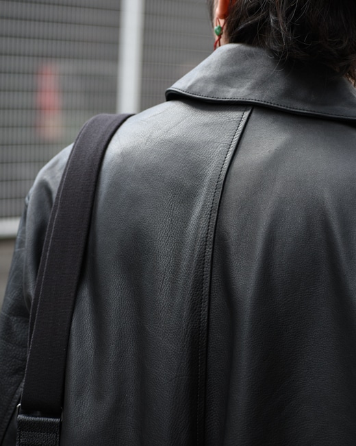 CCU MAC COAT [BLACK]