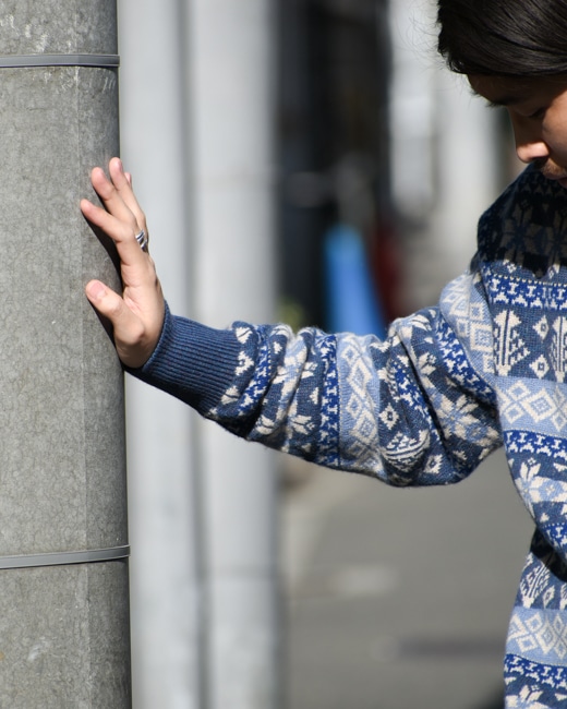 A.PRESSE Wool Corduroy Bomber Jacket [BLACK]