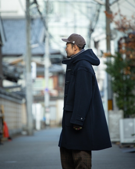 INVERTERE DUFFLE COATJOSHUA ELLIS（VICUNA INVERTERE Joshua Ellis duffle coat coat 40 black | eBay