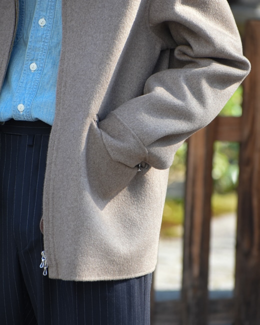 MAATEE&SONS SPORTS JACKET [Natural Brown]