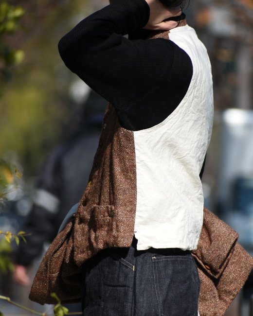 the crooked tailor 48 フィールドジャケット The crooked Tailor | peau de l'ours（ポードルルス