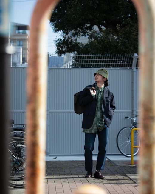 ENGINEERED GARMENTS LOITER JACKET ネイビー L