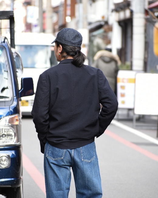 HERILL WOOL MOHAIR JACKET [Navy]