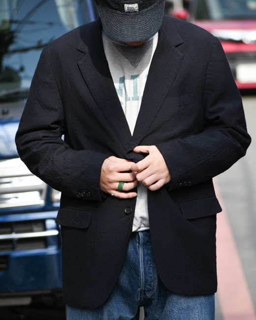 ジャケット・アウター 25SS HERILL Rigid Wool Mohair Jacket 3 HERILL | リジッドウールモヘアジャケット - アンリアル リアル