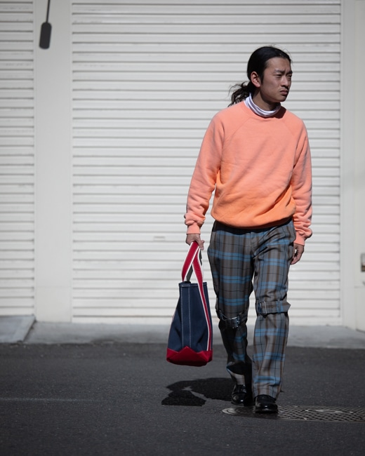 MAATEE&SONS SP VINTAGEスエット [Purple / Orange /Black]