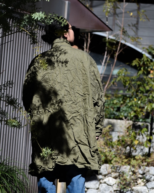 T*】様 25ss The crooked tailor British arm The crooked Tailor BRITISH ARMY COAT 40-50s [Khaki Green]