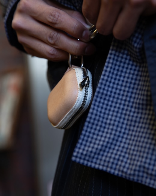 新品未使用　hender scheme 3dcase mini natural Hender Scheme 3D Case Mini [Natural]