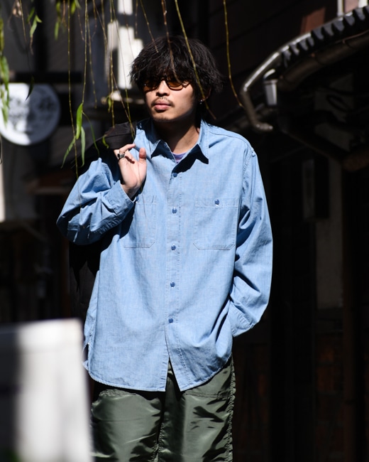 山内 ウールメッシュクロスジャケット [Charcoal Brown]
