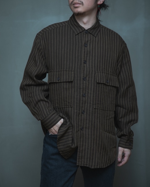 evan kinori Popover Shirt / Big Shirt [2025SS]