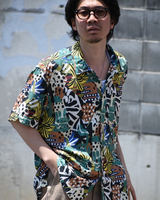 『試着のみ』engineeredgarments アフリカンパッチワーク 試着のみ』engineeredgarments アフリカンパッチワーク