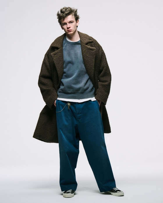 A.PRESSE 25ss Wool Trousers １ A.PRESSE - A.PRESSE 2025 Style1 | mark