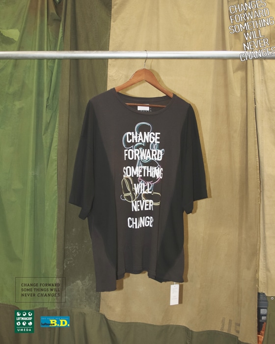 CHANGES 古谷一平 REMAKE バンドTシャツ S/S TEE CHANGES 古谷一平 REMAKE バンドTシャツ S/S TEE