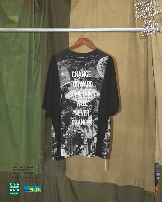 CHANGES 古谷一平 REMAKE バンドTシャツ S/S TEE