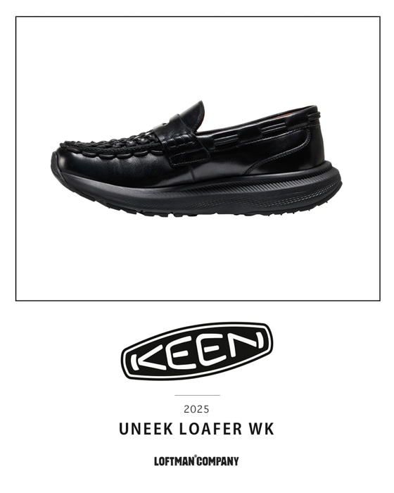KEEN UNEEK LOAFER WK 23.5 ローファー All Gender UNEEK Loafer WK | Black | KEEN Footwear