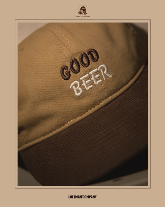 TAKOMA FUJI RECORDSキャップ GOOD BEER 24AW Tacoma Fuji Records（タコマフジレコード）GOOD BEER CAP