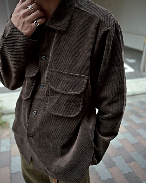 evan kinori ジャケット black S Zip Jacket Two - Cotton Kersey, Black – evan kinori