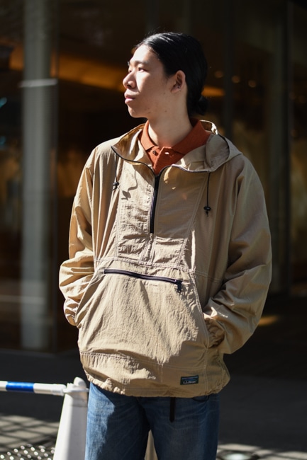 L.L.Bean [エルエルビーン] Japan Edition “Bean's Light Nylon Anorak”