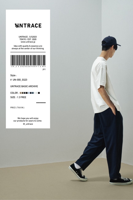 UNTRACE [アントレース] 2023SS START