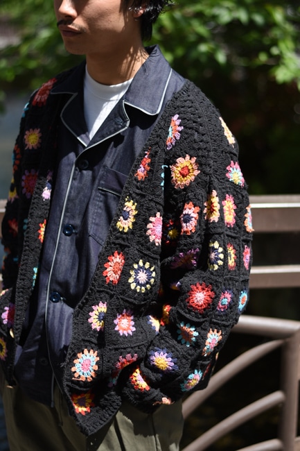 crepuscule×rroomm “CROCHET CARDIGAN”