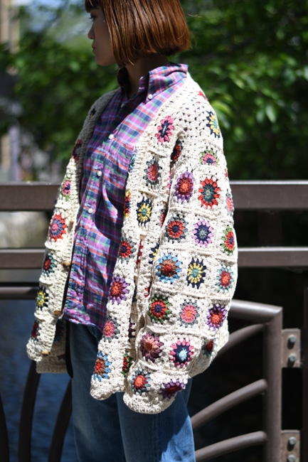 crepuscule×rroomm “CROCHET CARDIGAN”