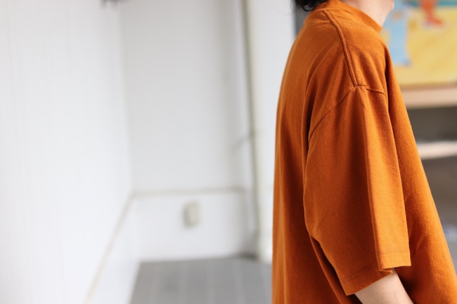blurhms [ ブラームス ] C/Silk Nep Super Size Tee