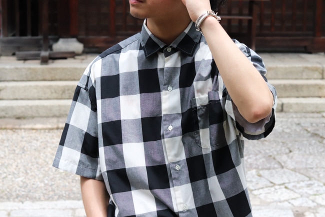 【タグあり】Porter Classic beat writer shirt 黒 PORTER CLASSIC Porter Classic(ポータークラシック) BEAT