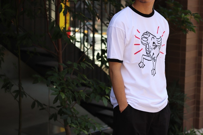 Niche.◆SACHELORSTEE/Tシャツ/L/コットン/WHT/ホワイト/プリント/ニッチ niche [ ニッチ ] T-Shirt Collection
