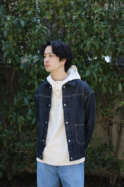 SASSAFRAS[ササフラス] Gardeners Jacket-8.5oz Work Denim