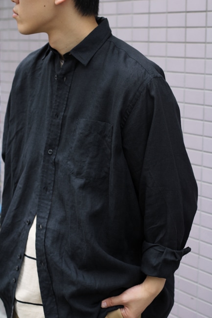 INDIVIDUALIZED SHIRTS LOFTMAN 別注 リネンシャツ