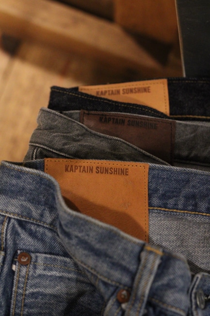 KAPTAIN SUNSHINE[キャプテンサンシャイン] Skate Shoecut Denim